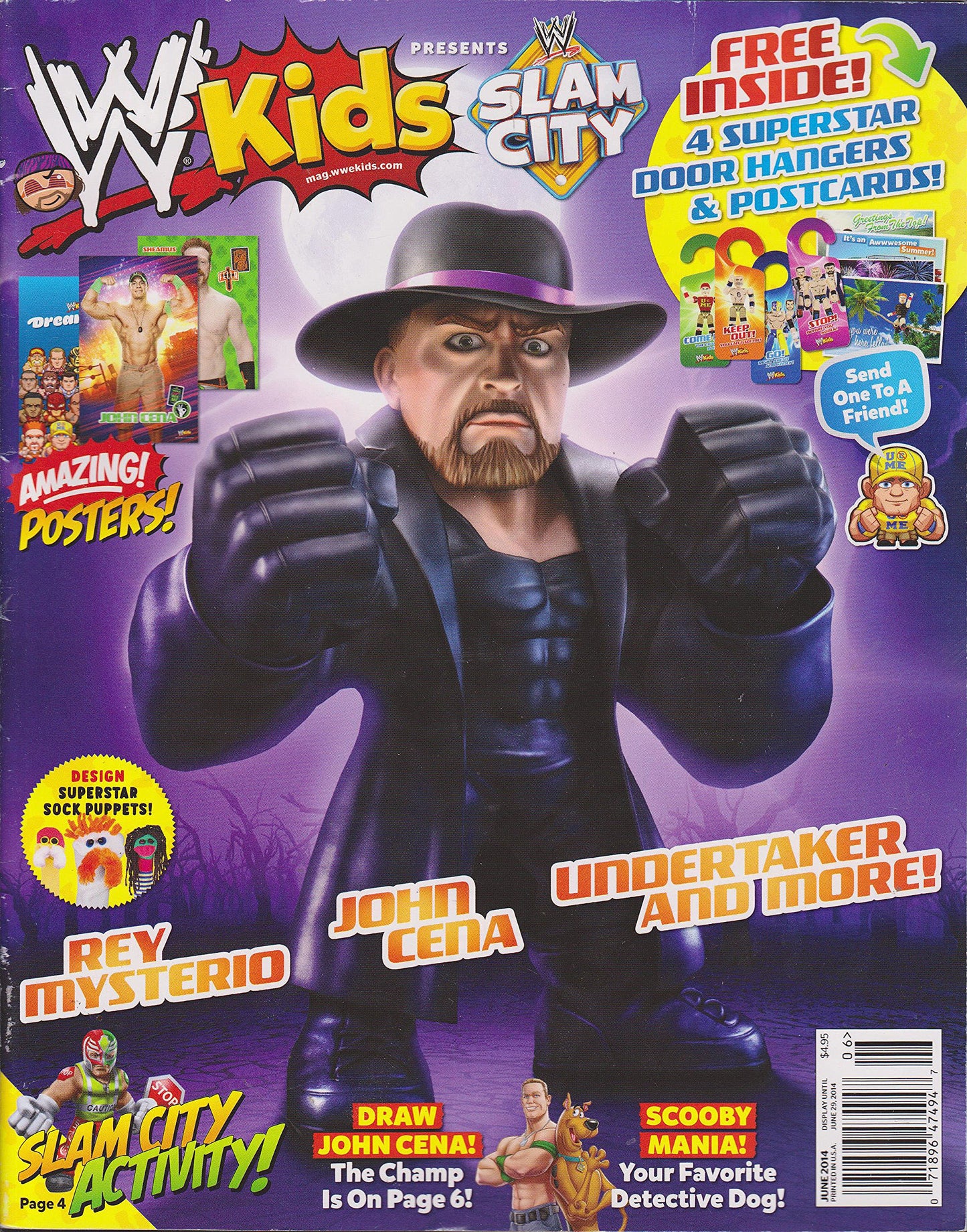 WWE Kids June 2014 Magazine PWcatalog