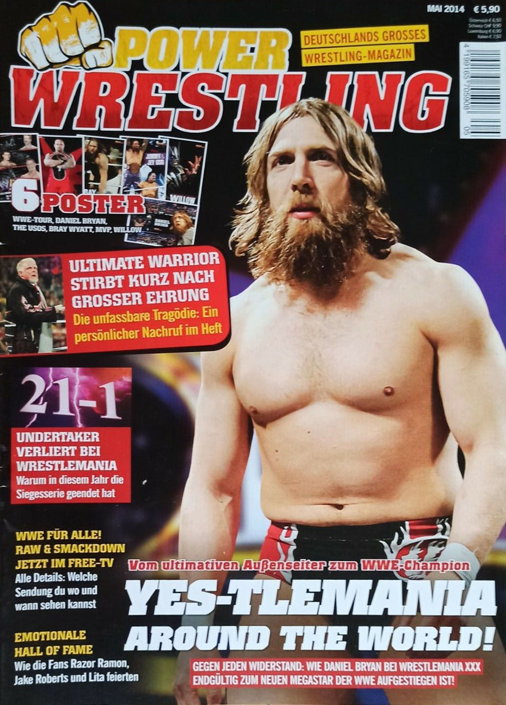 Power Wrestling Magazine May 2014 Magazine PWcatalog
