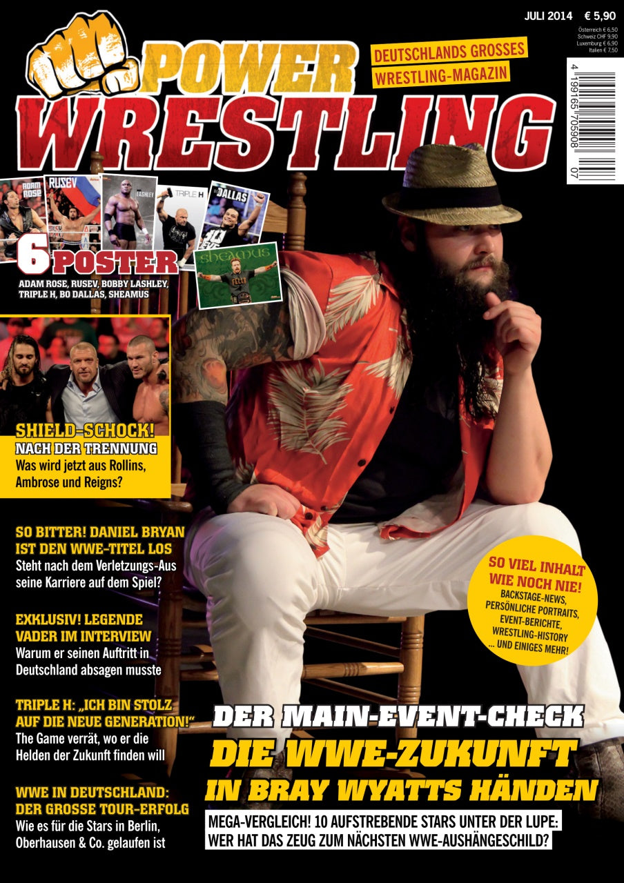 Power Wrestling Magazine July 2014 Magazine PWcatalog