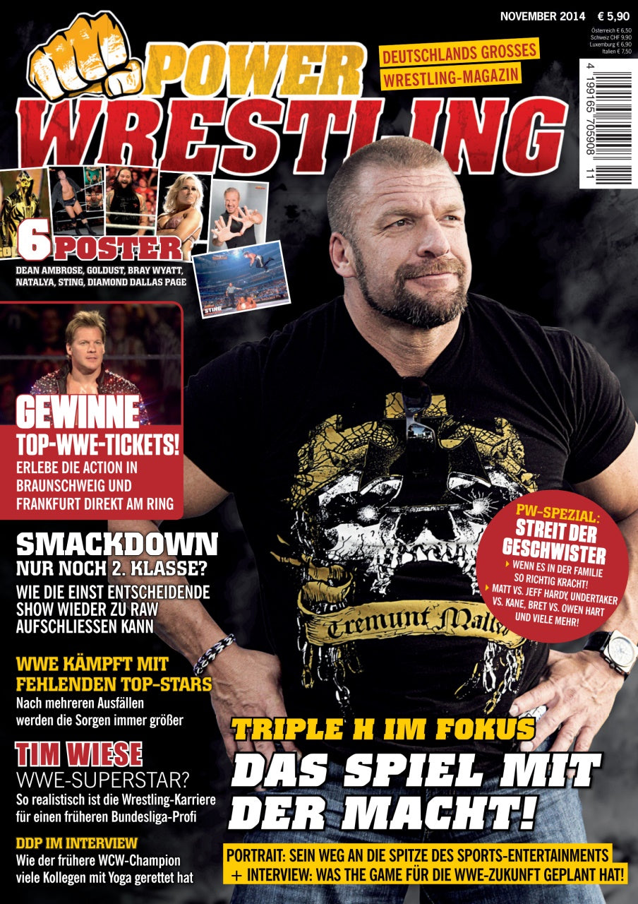Power Wrestling Magazine November 2014 Magazine PWcatalog