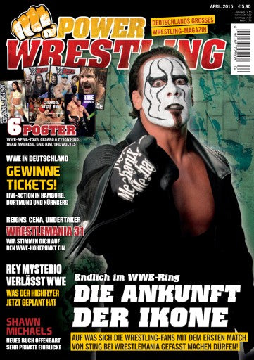 Power Wrestling Magazine April 2015 Magazine PWcatalog
