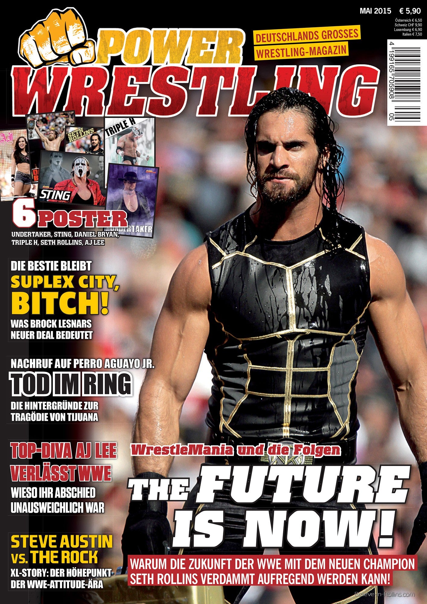 Power Wrestling Magazine May 2015 Magazine PWcatalog