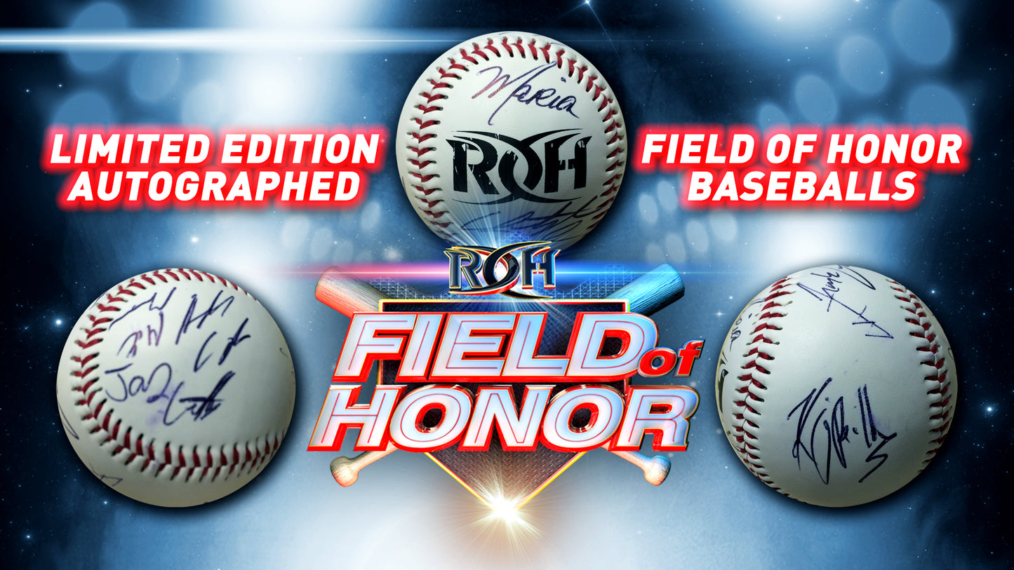 FIELD OF HONOR '15 LIMITED EDITION AUTOGRAPHED BASEBALLS