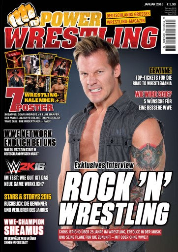 Power Wrestling Magazine January 2016 Magazine PWcatalog