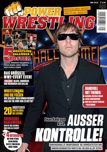 Power Wrestling Magazine May 2016 Magazine PWcatalog