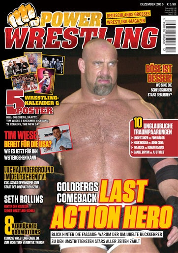 Power Wrestling Magazine December 2016 Magazine PWcatalog
