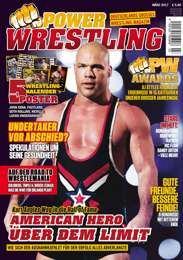 Power Wrestling Magazine March 2017 Magazine PWcatalog