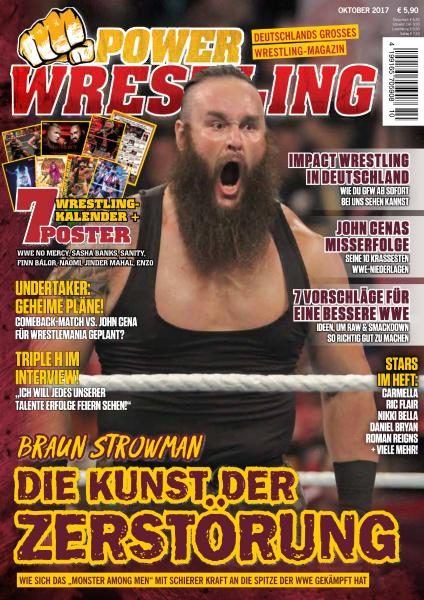 Power Wrestling Magazine October 2017 Magazine PWcatalog