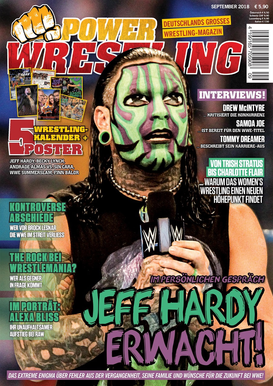 Power Wrestling Magazine September 2018 Magazine PWcatalog