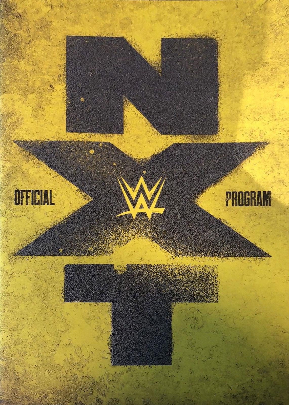 WWE 2018 NXT Program Magazine PWcatalog