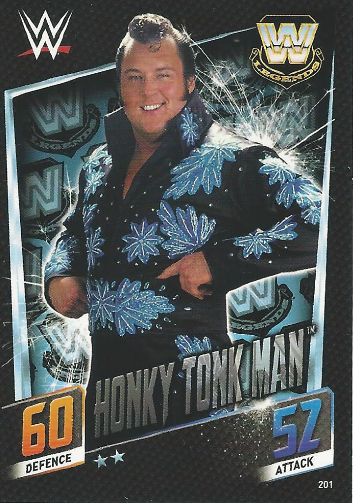 WWE Topps Slam Attax 2015 Then Now Forever Honky Tonk Man #201