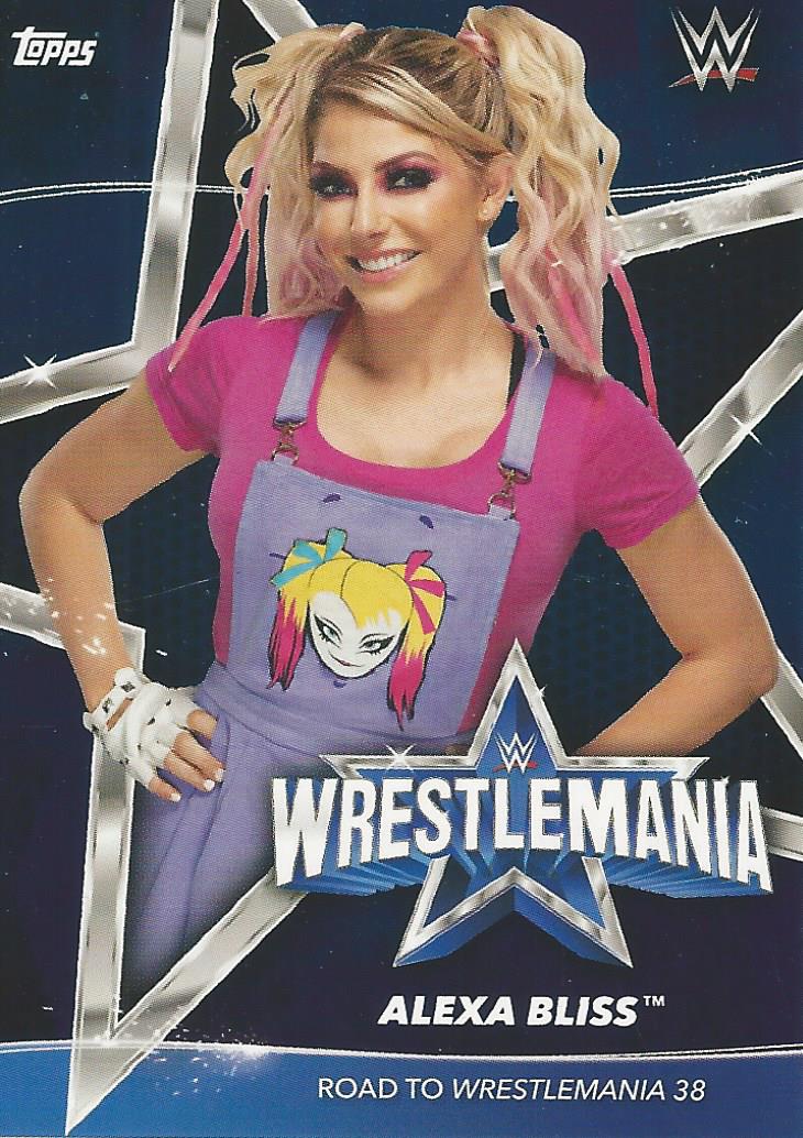 Topps WWE Superstars 2021 Alexa Bliss #201