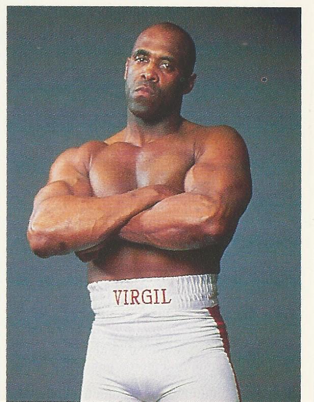 WWF Merlin Stickers 1991 Virgil #202