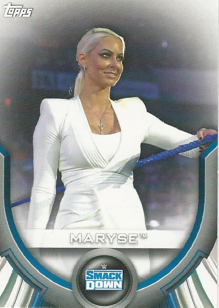 WWE Topps Women Division 2020 Maryse RC-32 trading card PW Catalog