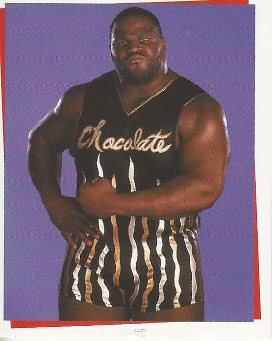WWF Smackdown Stickers 2000 Mark Henry #203