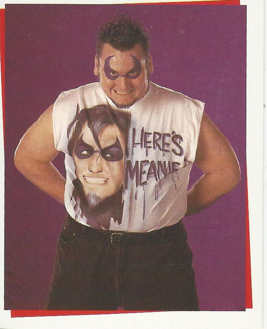 WWF Smackdown Stickers 2000 Blue Meanie #204