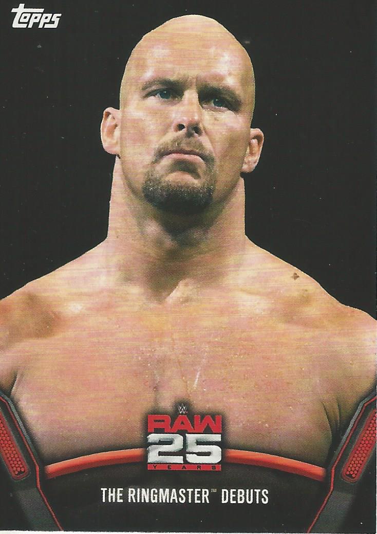 WWE Topps Then Now Forever 2018 Stone Cold Steve Austin Raw-4 trading card PW Catalog