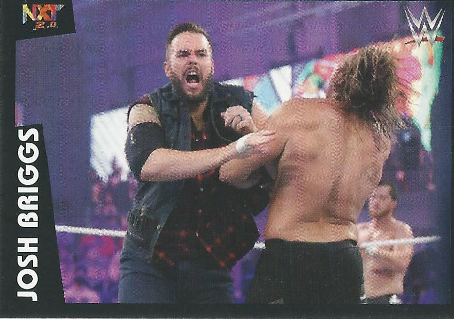 WWE Panini 2022 Sticker Collection Josh Briggs #204