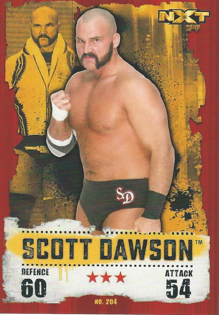 WWE Topps Slam Attax Takeover 2016 Scott Dawson #204