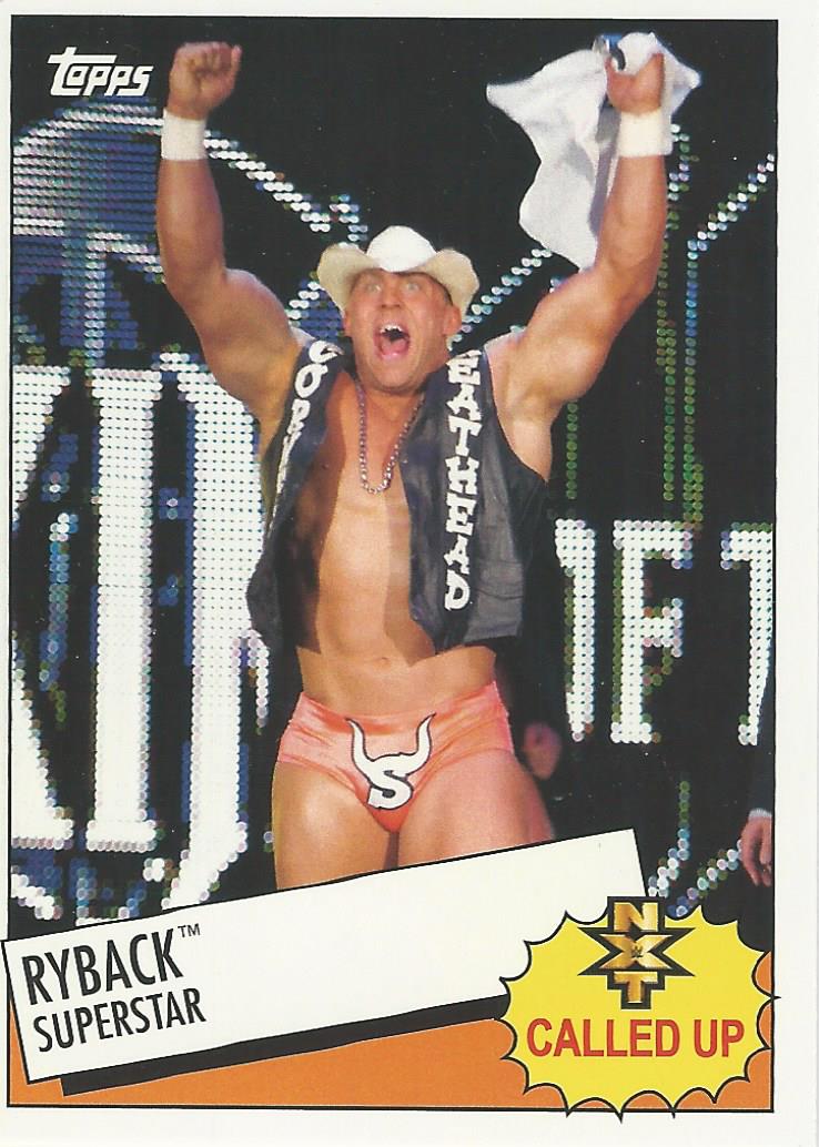 WWE Topps Heritage 2015 Ryback 6 of 30 trading card PW Catalog