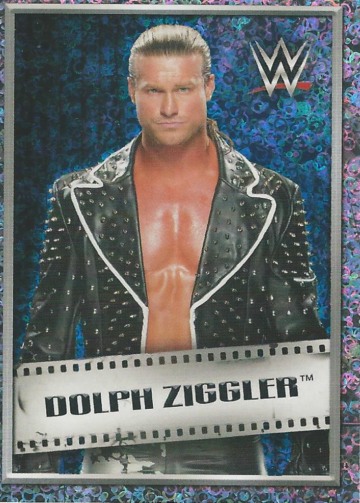 WWE Topps 2018 Stickers Dolph Ziggler Foil #206