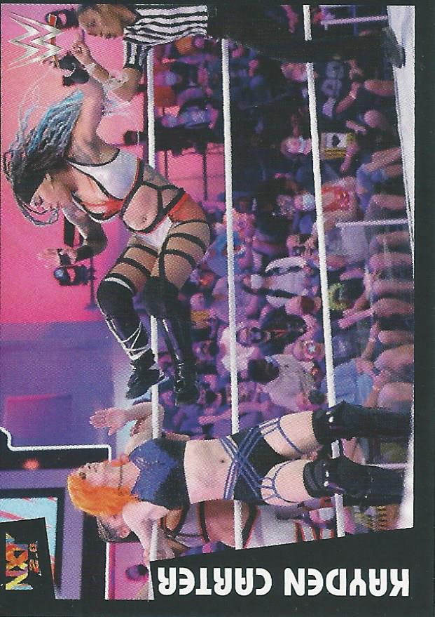 WWE Panini 2022 Sticker Collection Kayden Carter #208