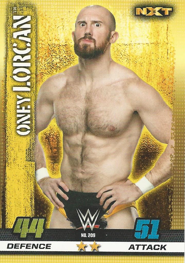 WWE Topps Slam Attax 10th Edition 2017 NXT Oney Lorcan #209