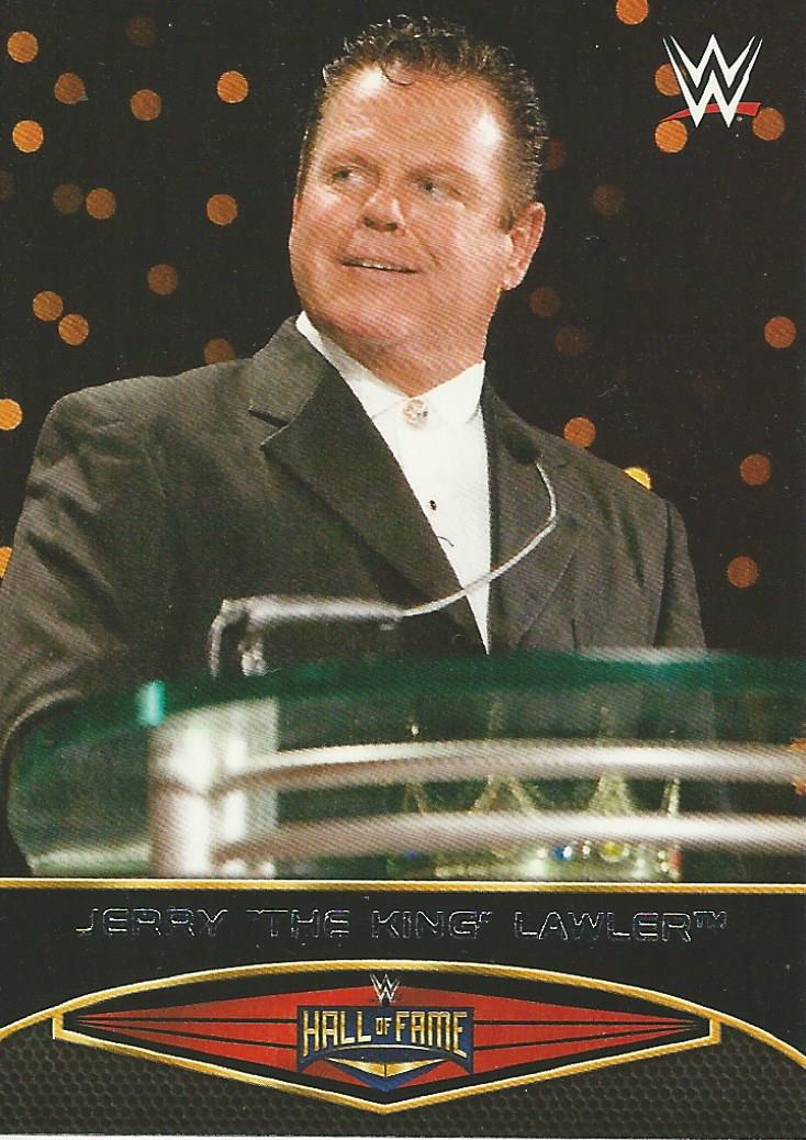 WWE Topps Road to Wrestlemania 2015 Jerry Lawler 20 of 30 trading card PW Catalog