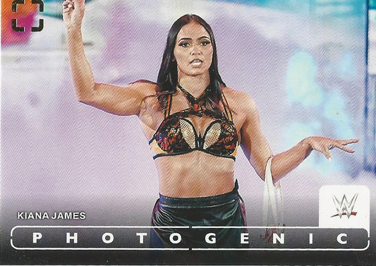 WWE Panini Photogenic 2024 Kiana James #20