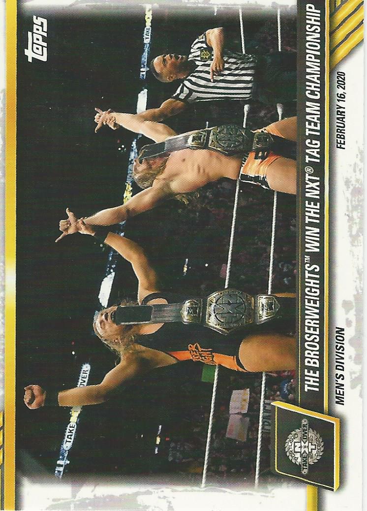 WWE Topps NXT 2021 Matt Riddle and Pete Dunne #3