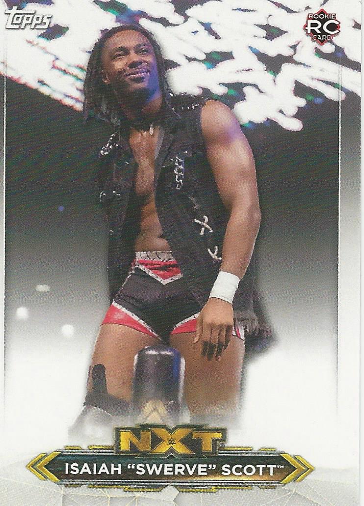 WWE Topps NXT 2020 Isaiah "Swerve" Scott #20