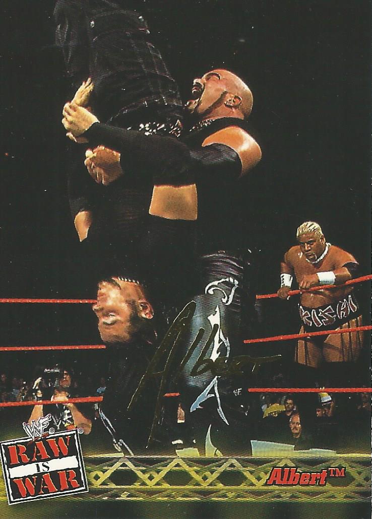 WWF Fleer Raw 2001 Albert #20