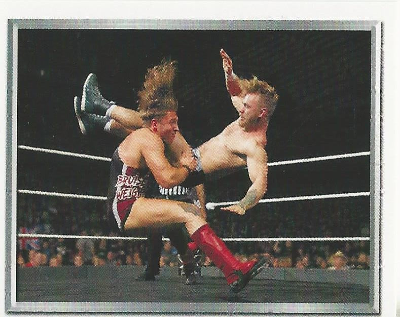 WWE Topps 2018 Stickers Pete Dunne #210