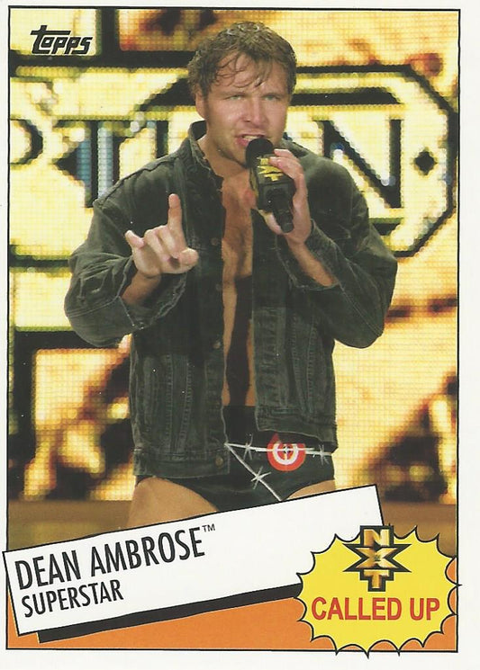 WWE Topps Heritage 2015 Dean Ambrose 11 of 30 trading card PW Catalog