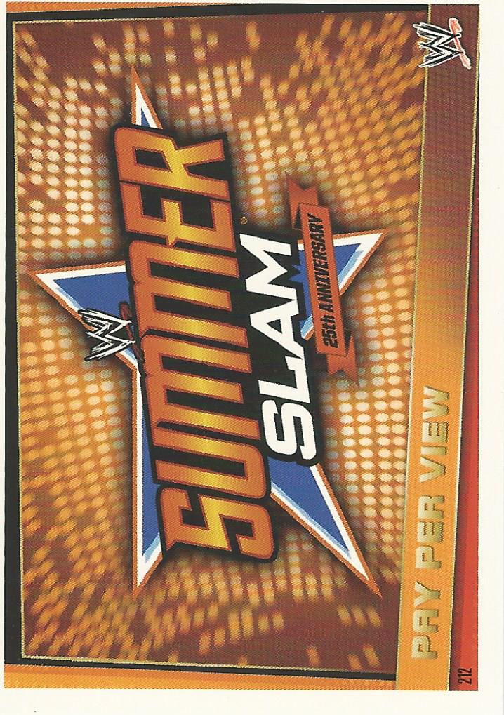 WWE Topps Slam Attax Rebellion 2012 PPV #212
