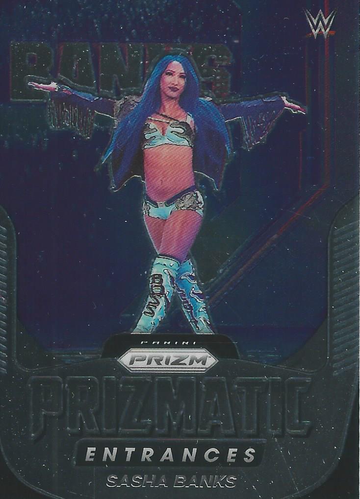 WWE Panini Prizm 2022 Prizmatic Entrances Sasha Banks #20