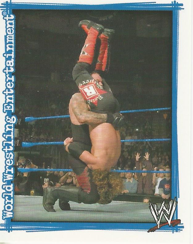 WWE Topps Superstars Uncovered 2007 Sticker Undertaker #215