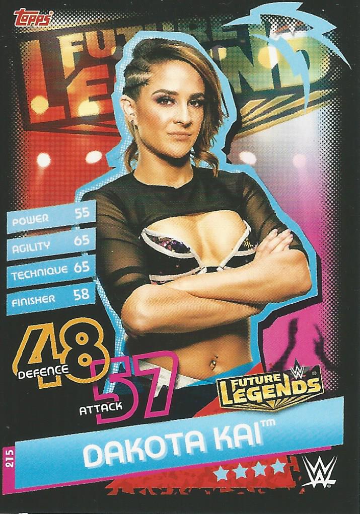 WWE Topps Slam Attax Reloaded 2020 Dakota Kai #215