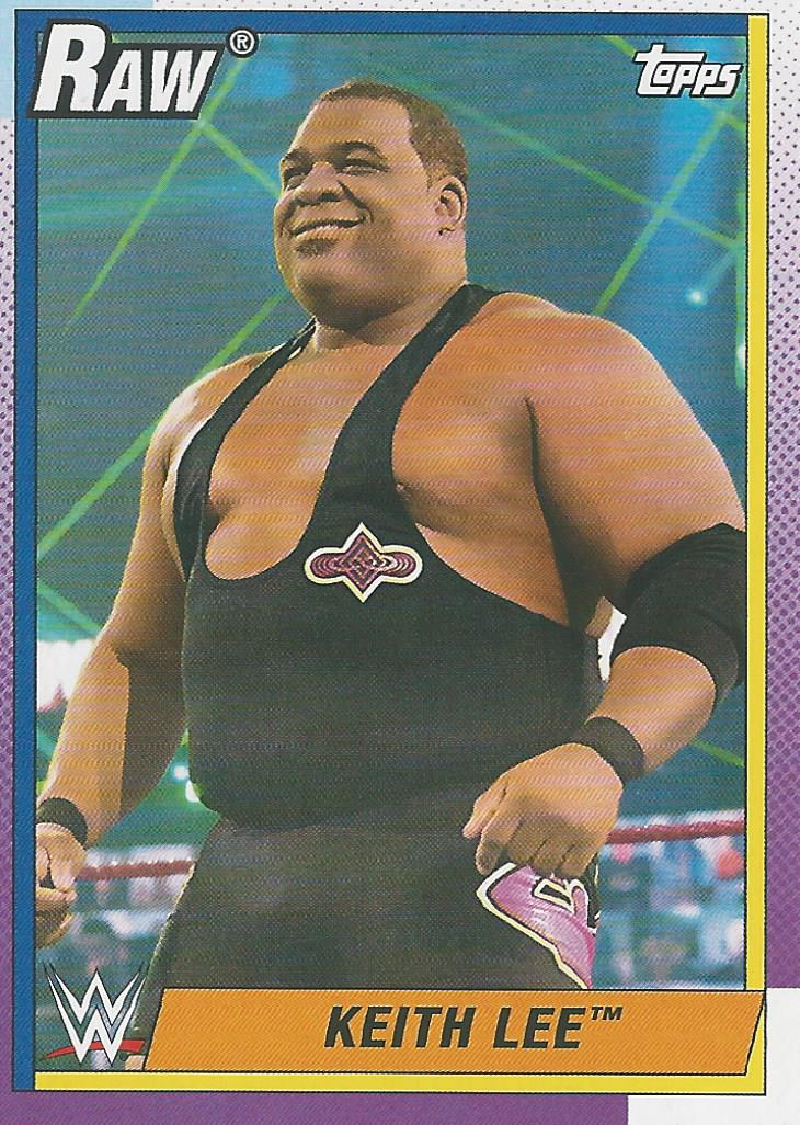 WWE Topps Heritage 2021 Keith Lee #21