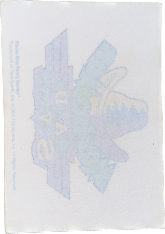 WWF Tattoos 1994 Macho Man Logo from Germany Pwcatalog