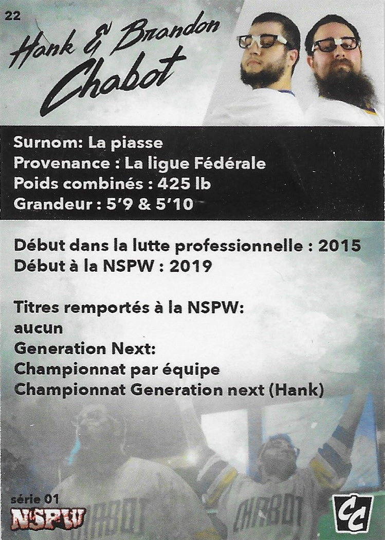 LES Chabot – Hank & Brandon Chabot