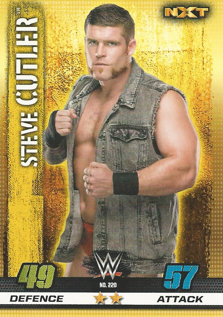 WWE Topps Slam Attax 10th Edition 2017 NXT Steve Cutler #220