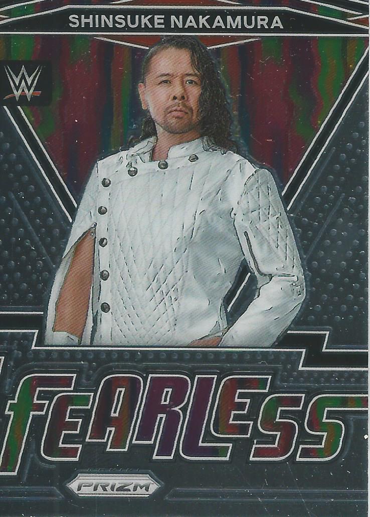 WWE Panini Prizm 2022 Fearless Shinsuke Nakamura #3