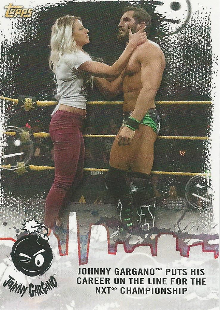 WWE Topps NXT 2020 Johnny Gagano JG-11 trading card PW Catalog