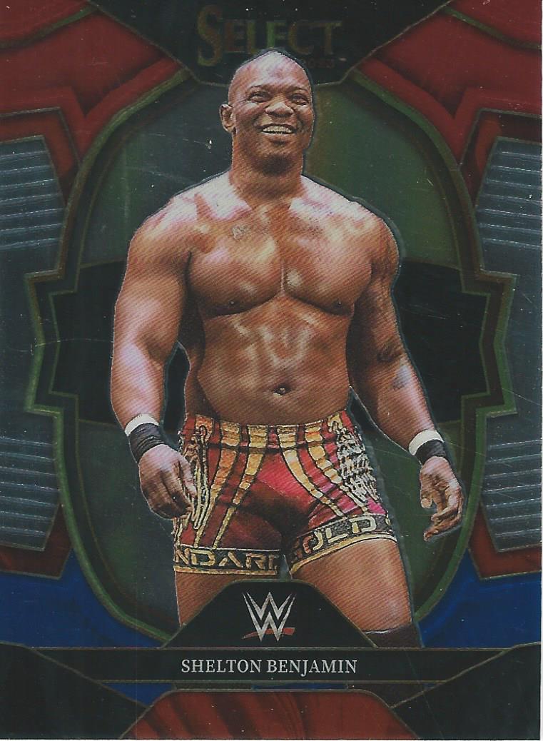 WWE Panini Select 2023 Red/Silver/Blue Shelton Benjamin #60