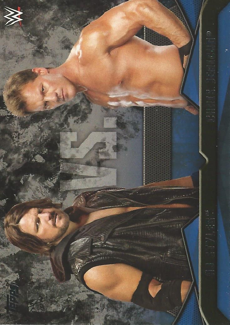 WWE Topps Then Now Forever 2016 AJ Styles vs Chris Jericho #6