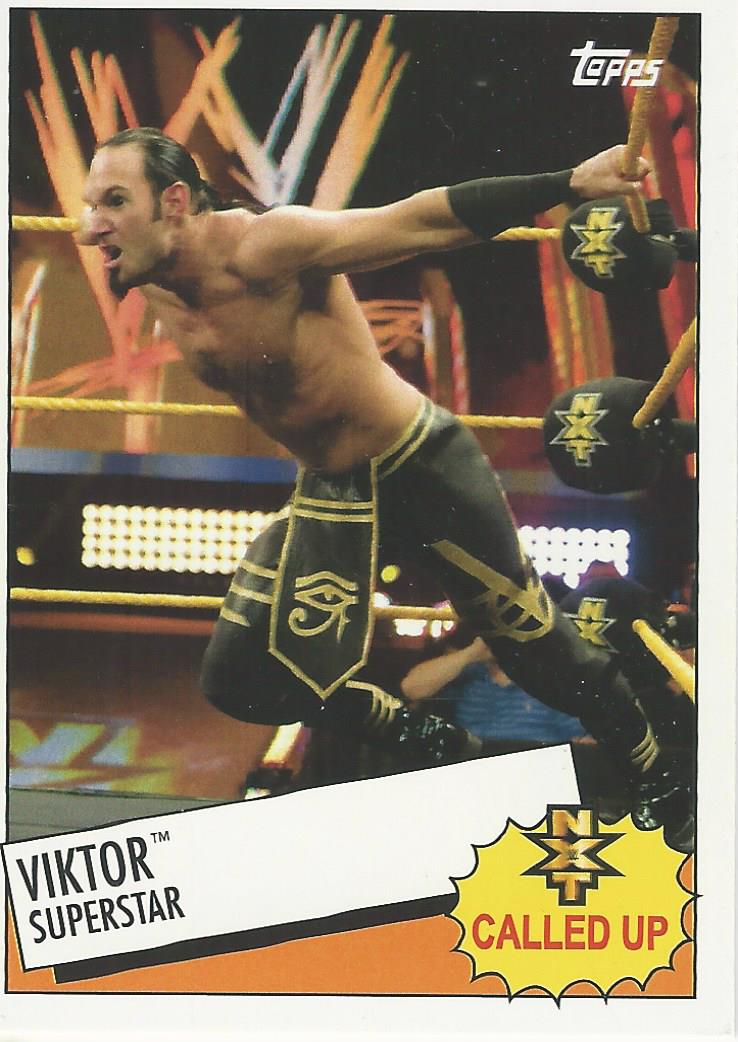 WWE Topps Heritage 2015 Viktor 28 of 30 trading card PW Catalog