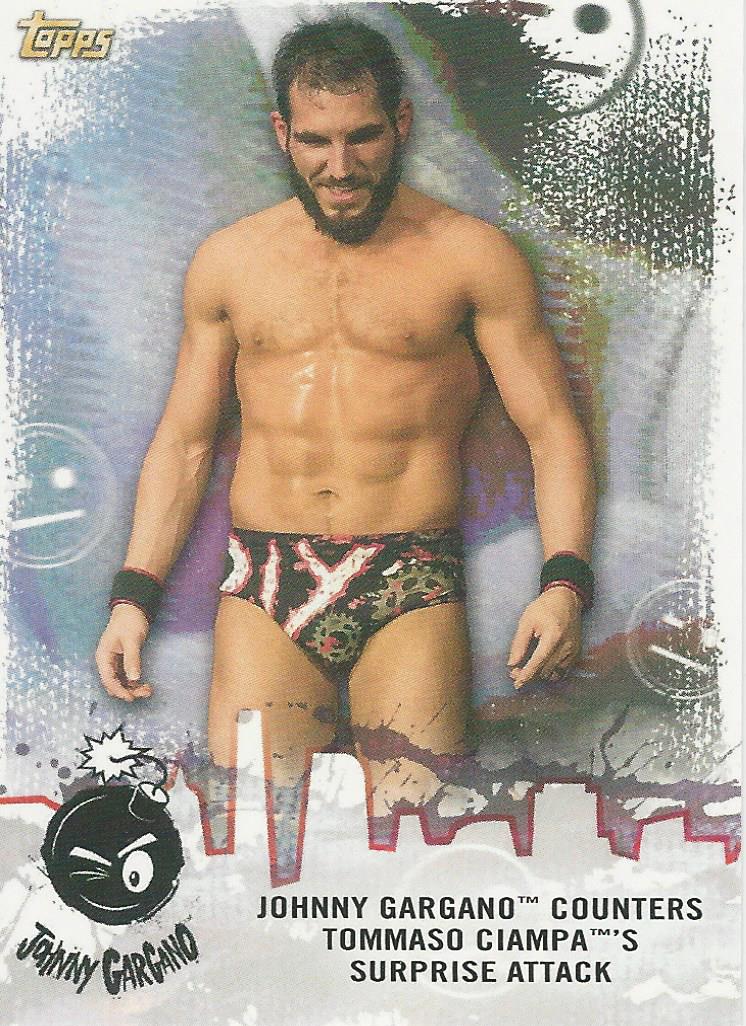WWE Topps NXT 2020 Johnny Gargano JG-19 trading card PW Catalog