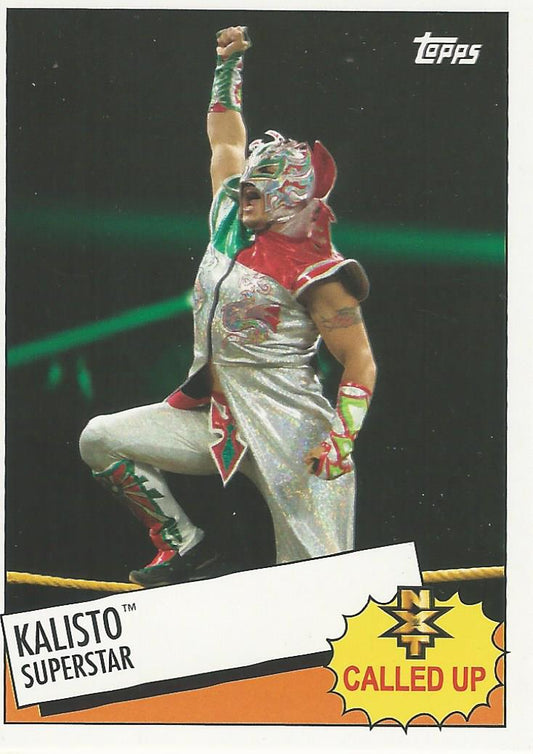 WWE Topps Heritage 2015 Kalisto 29 of 30 trading card PW Catalog