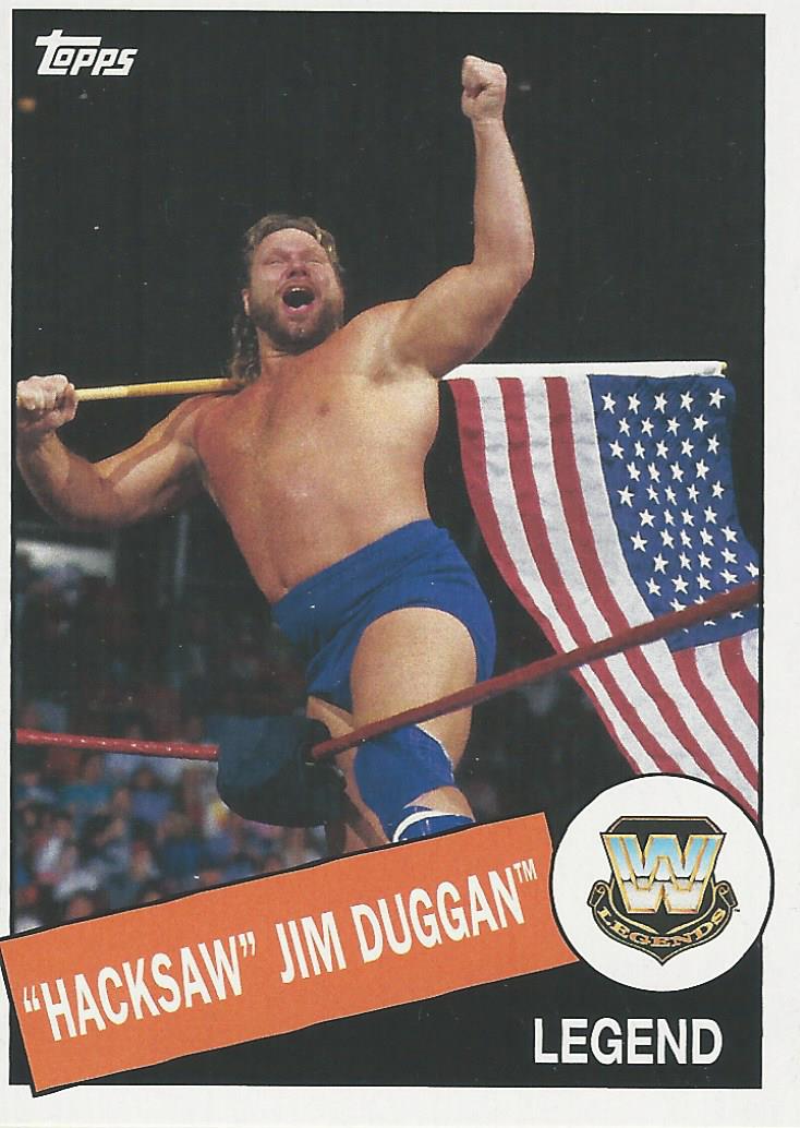 WWE Topps Heritage 2015 Hacksaw Jim Duggan #22
